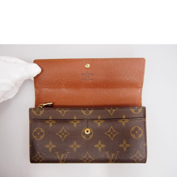 52787 4 Louis Vuitton Portefeuil Sala Bag Monogram Brown