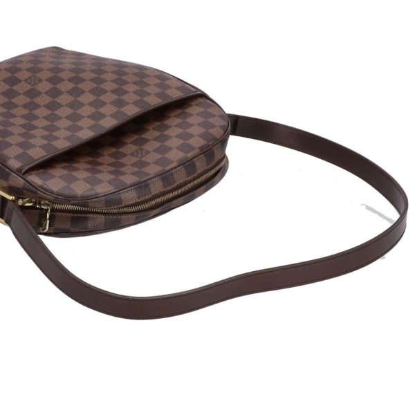 52801 4 Louis Vuitton Ipanema GM Damier Ebene Shoulder Bag Brown