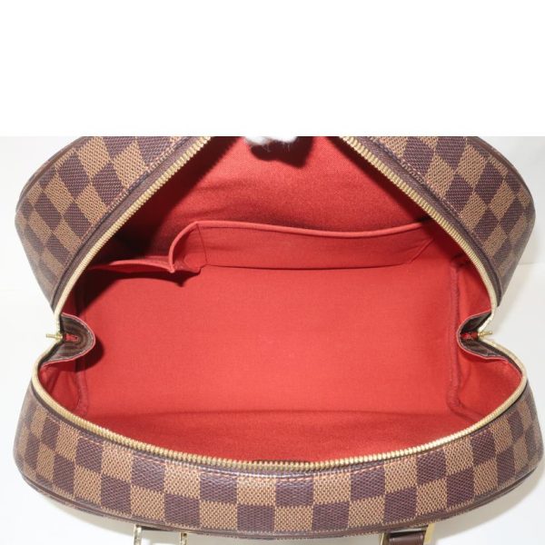 52820 4 Louis Vuitton Nolita Damier Ebene Handbag Brown