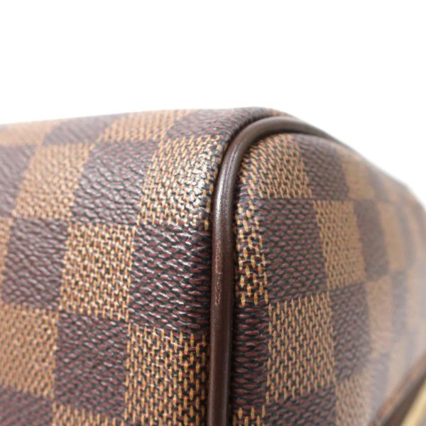 52820 7 Louis Vuitton Nolita Damier Ebene Handbag Brown