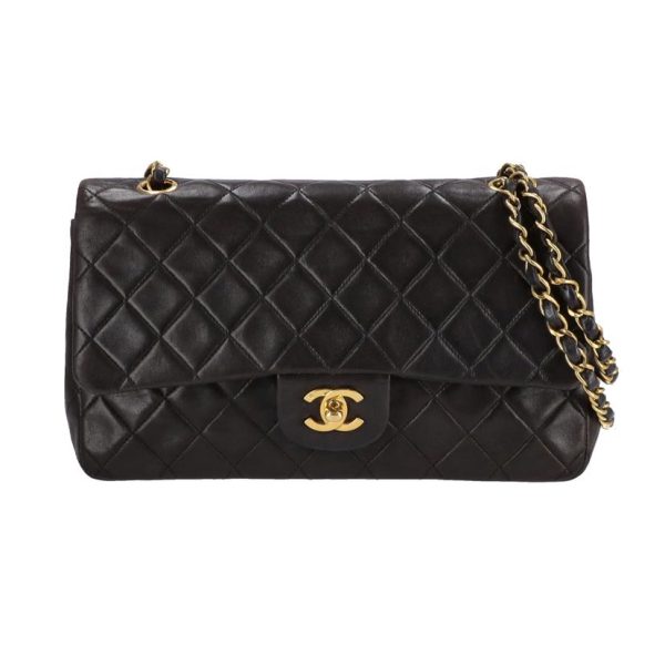 52832 1 Chanel W Flap 25 Chain Shoulder Bag Lambskin