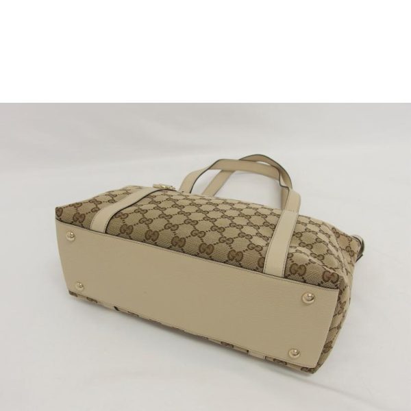 52832 3 Gucci GG Canvas Abbey Line Tote Bag