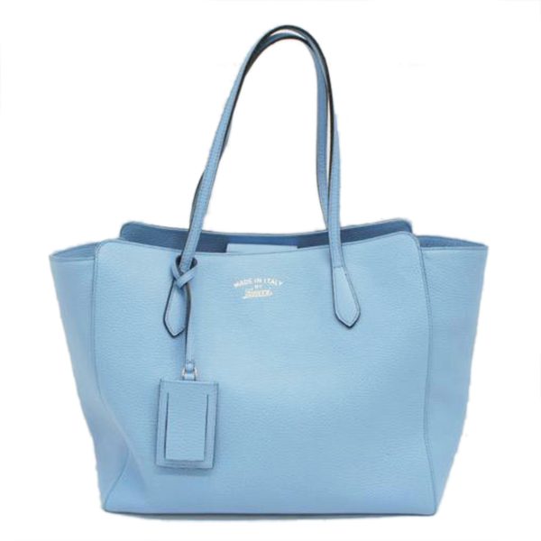 52847 1 Gucci Swing Large Tote Bag Blue