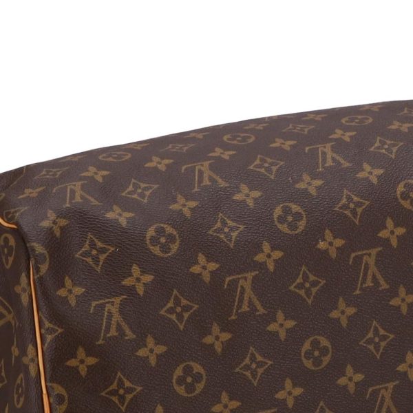 52849 8 Louis Vuitton Speedy 40 Monogram Canvas Bag Brown