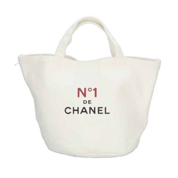 52907 1 Chanel Canvas Tote Bag Black