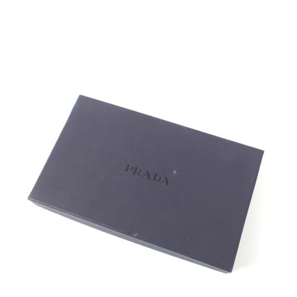 52929 9 Prada Saffiano Long Wallet Black