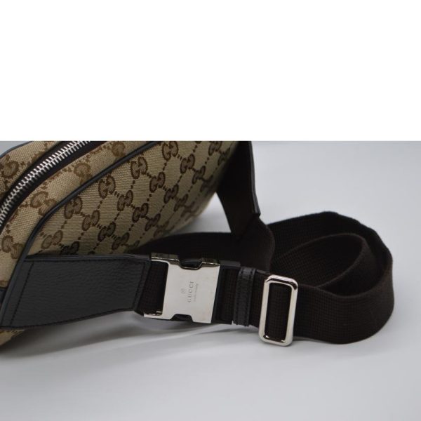 52945 4 Gucci GG Canvas Waist Body Bag