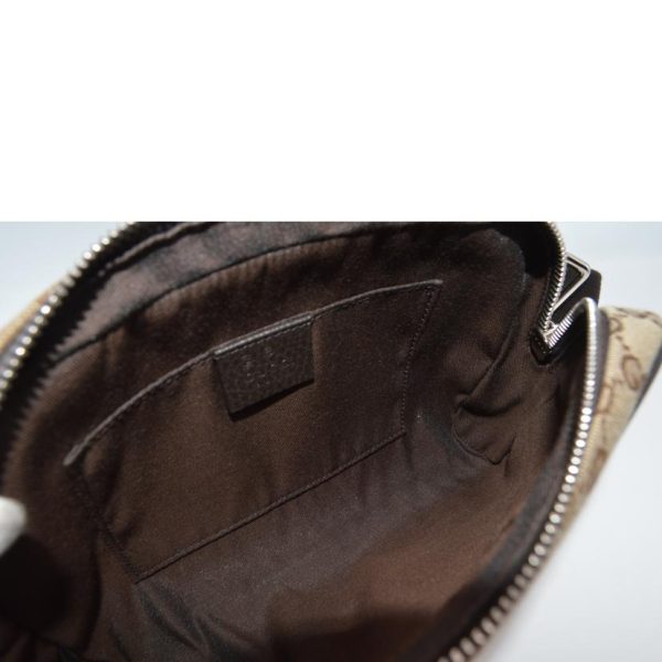 52945 5 Gucci GG Canvas Waist Body Bag