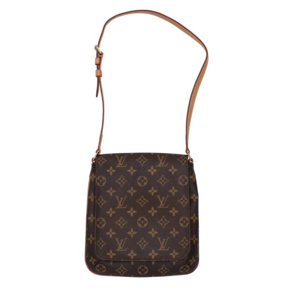 52948 1 Louis Vuitton Musette Salsa Monogram Shoulder Bag Brown