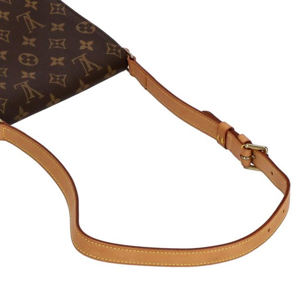 52948 4 Louis Vuitton Musette Salsa Monogram Shoulder Bag Brown