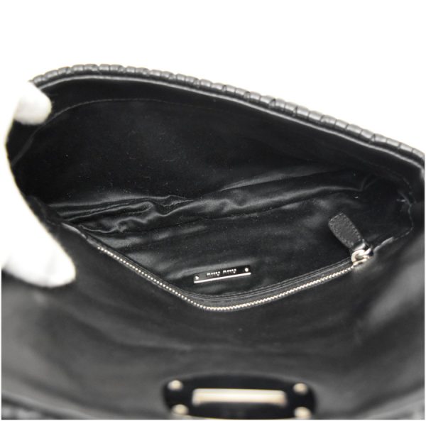 5300000884100236 8 Miu Miu 2way Shoulder Bag Nappa Crystal Black