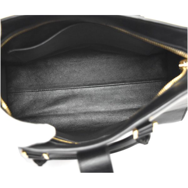 5300014884100159 8 Saint Laurent Cabas Handbag Leather Black