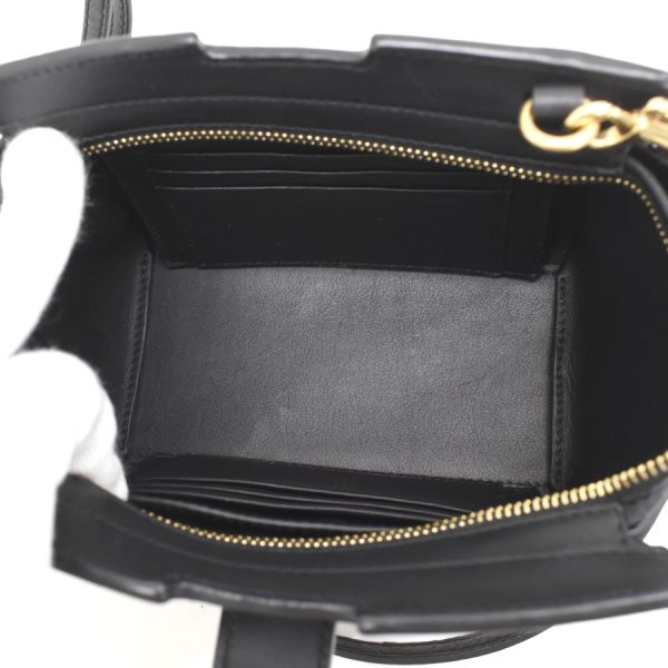 5300014884100194 8 SAINT LAURENT PARIS Toy Cabas 2way Bag Shoulder Leather Black