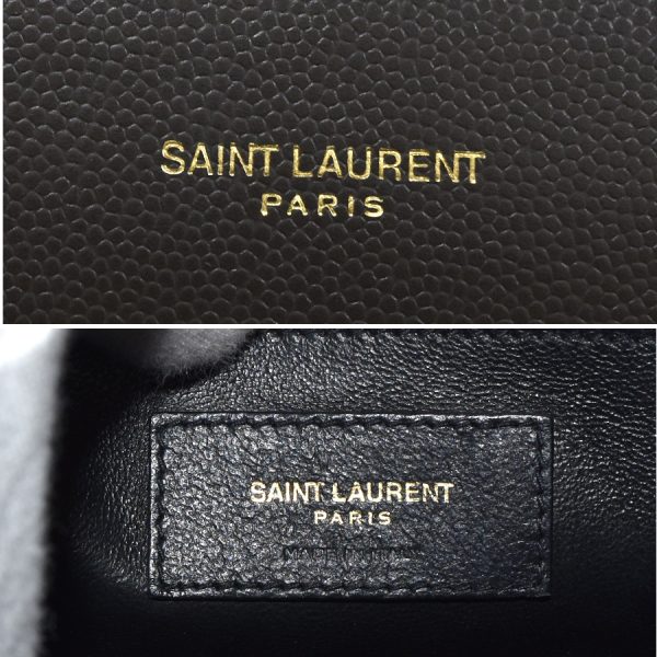 5300014884500010 9 Saint Laurent Handbag Leather Gray