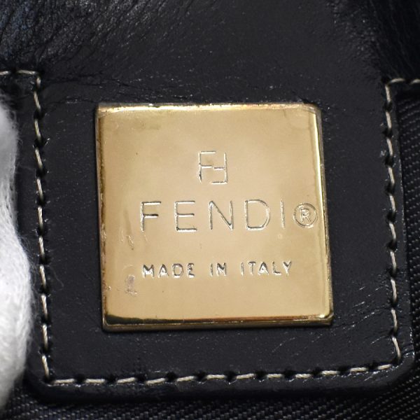 5300021884100304 9 Fendi Mamma Bucket Bag FF Canvas Navy