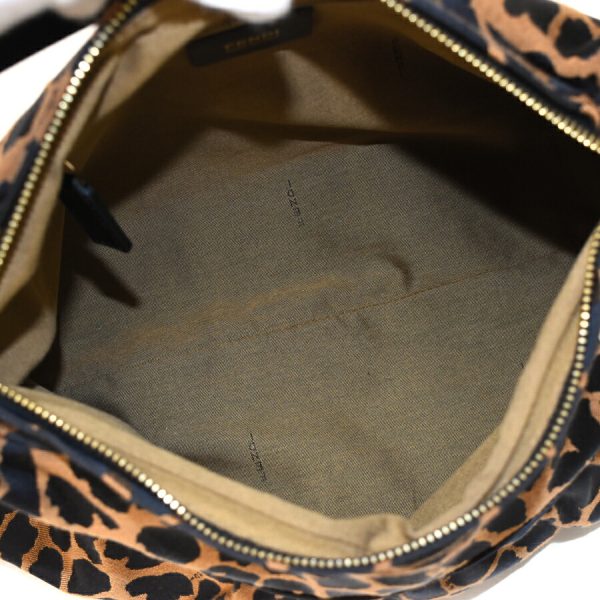 5300021884100446 8 Fendi Leopard Shoulder Bag Canvas Brown