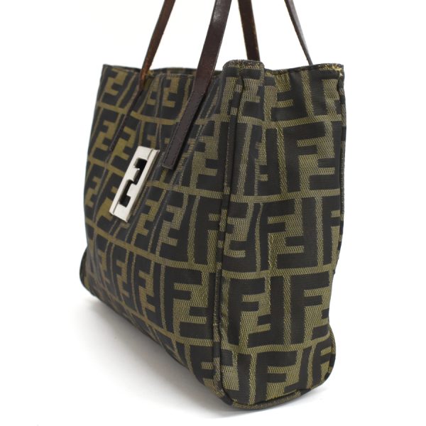 5300021884100617 2 Fendi Zucca Tote Bag Jacquard Canvas