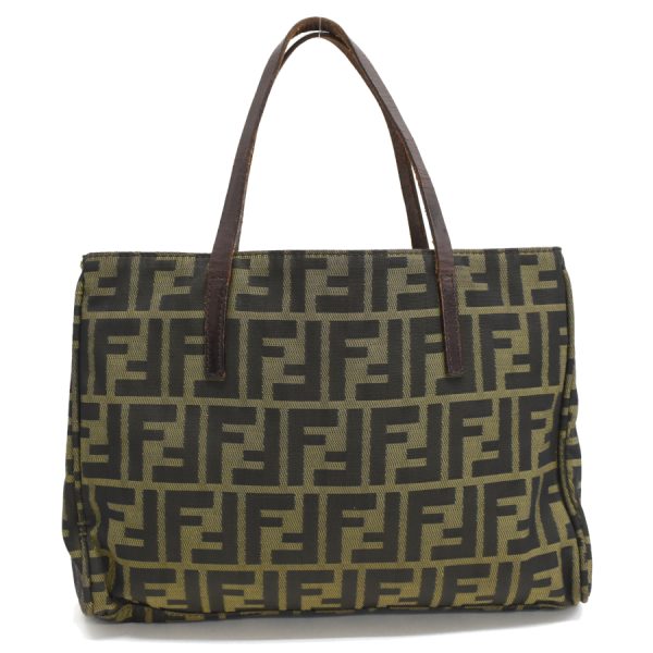 5300021884100617 3 Fendi Zucca Tote Bag Jacquard Canvas