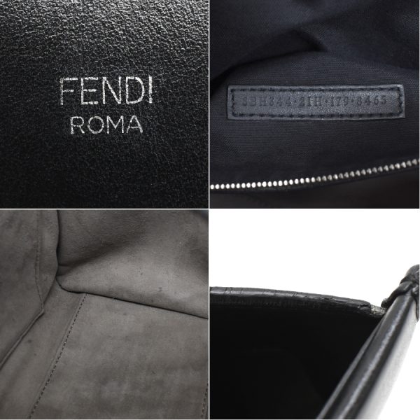 5300021884100691 9 Fendi Runaway Crossbody Bag Leather Black