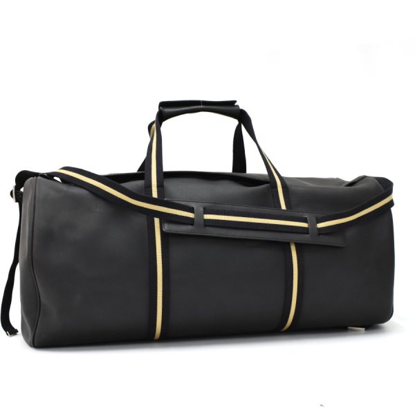 binary comment Celine Boston Leather Travel Bag Black