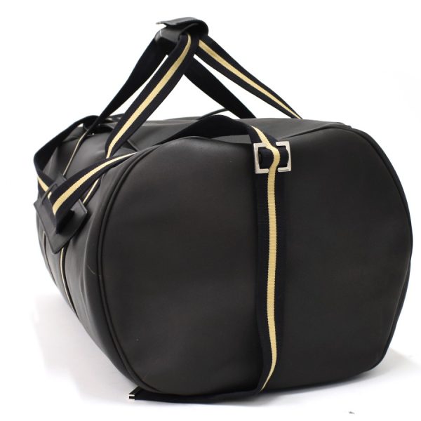 binary comment Celine Boston Leather Travel Bag Black