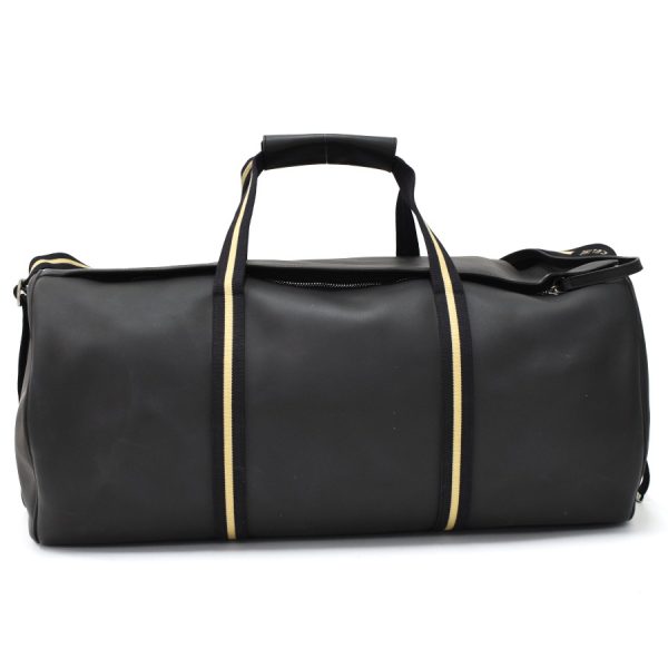 binary comment Celine Boston Leather Travel Bag Black