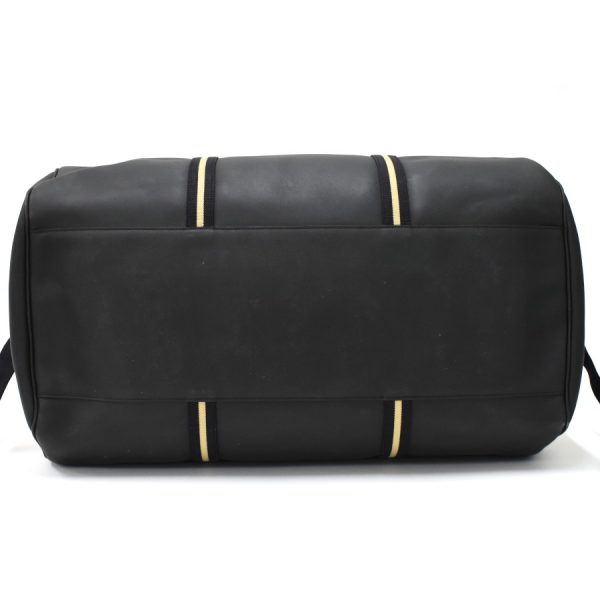 binary comment Celine Boston Leather Travel Bag Black