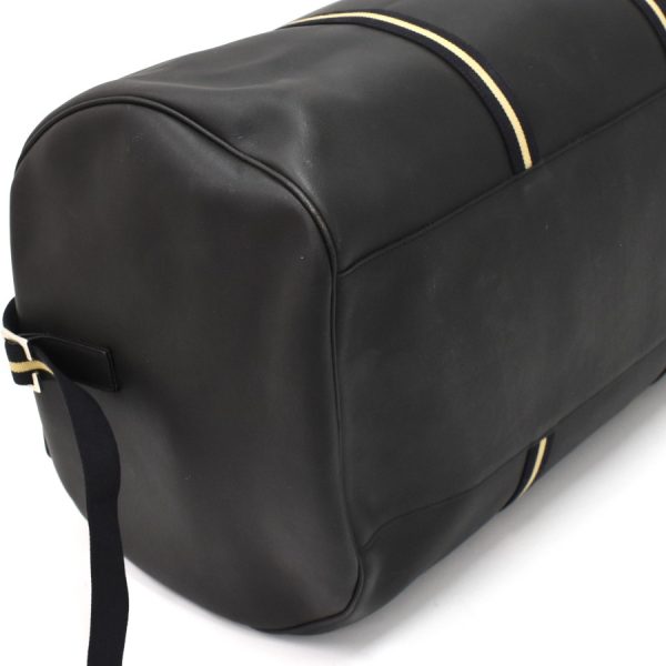 binary comment Celine Boston Leather Travel Bag Black