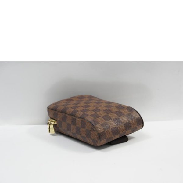 53012 3 Louis Vuitton Jeronimos Bag Old Model Damier Ebene Brown