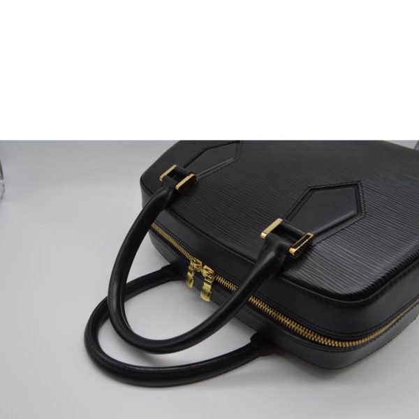 53027 4 Louis Vuitton Sablon Epi Bag Noir