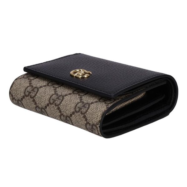 53043 4 Gucci GG Marmont Compact Wallet