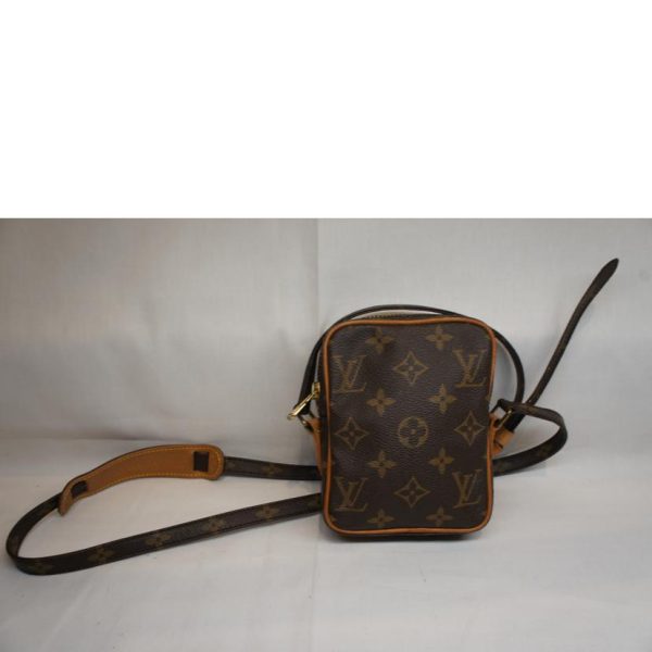 53050 2 Louis Vuitton Mini Danube Bag Monogram Brown