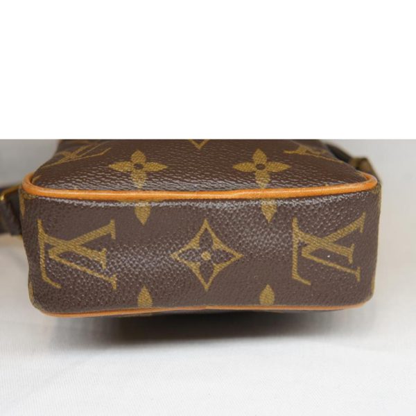 53050 3 Louis Vuitton Mini Danube Bag Monogram Brown