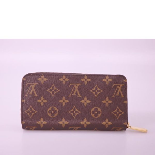 53093 2 Louis Vuitton Zippy Wallet Monogram Wallet Bag Fuchsia