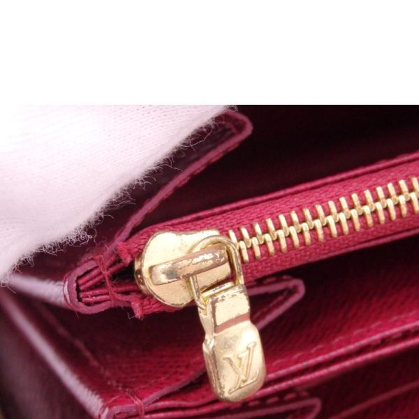 53093 6 Louis Vuitton Zippy Wallet Monogram Wallet Bag Fuchsia