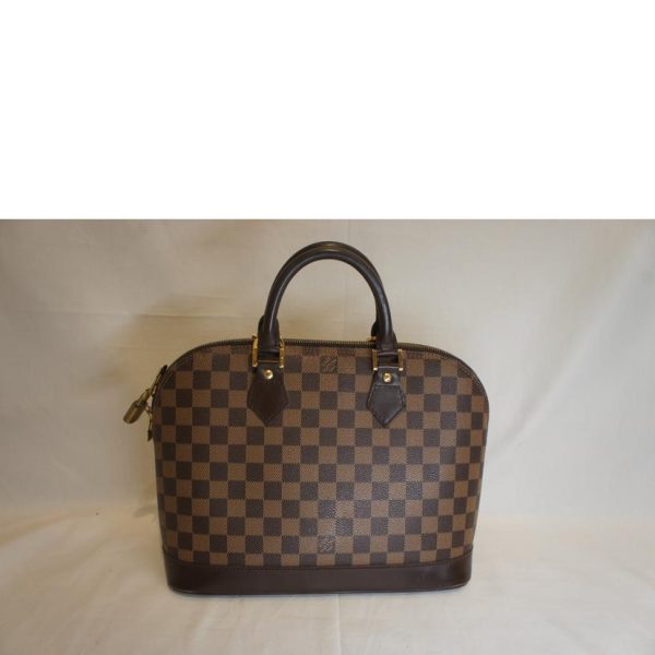 53095 2 Louis Vuitton Alma PM Handbag Damier