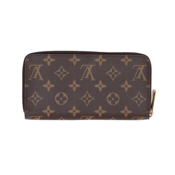 53099 2 Louis Vuitton Zippy Wallet Monogram Wallet Brown