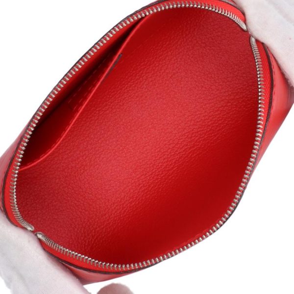 53116 5 Louis Vuitton Pochette Cosmetic Epi Cosmetic Bag Coquelicot Red