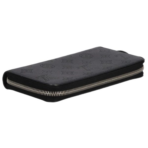 53119 4 Louis Vuitton Zippy Wallet Mahina Wallet Noir