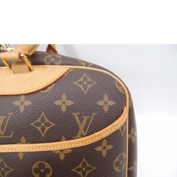 53124 6 Louis Vuitton Bowling Vanity Monogram Bag Brown