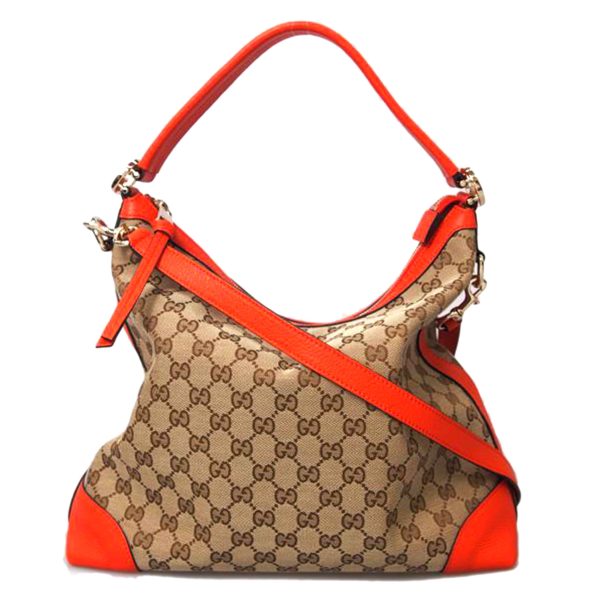 53128 1 Gucci GG Canvas 2Way Hand Bag