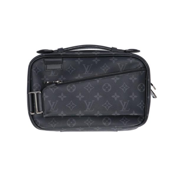 53154 2 Louis Vuitton Bum Bag Monogram Bag Black