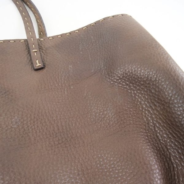 53160359 14 Fendi Selleria Calf Brown Tote Bag