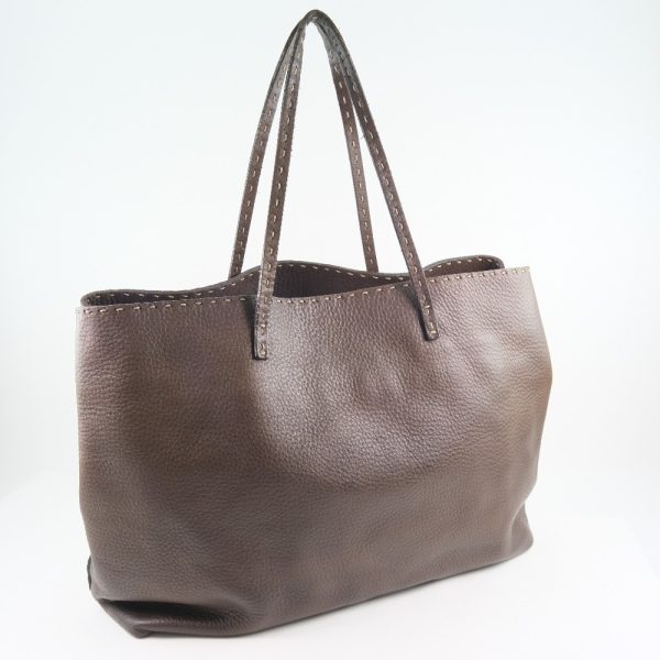 53160359 3 Fendi Selleria Calf Brown Tote Bag