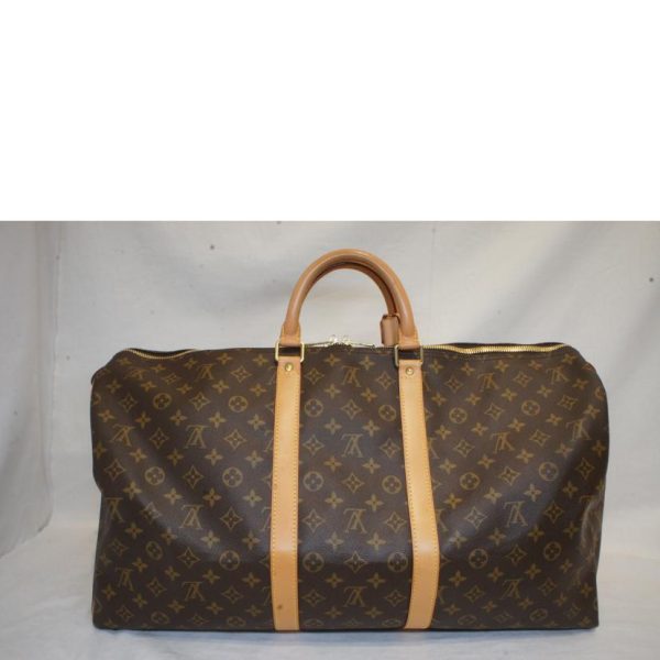 53161 2 Louis Vuitton Keepall 55 Monogram Bag