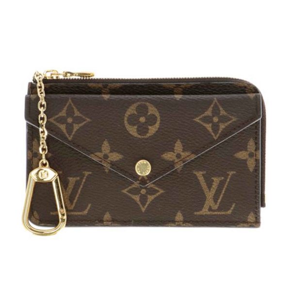 53164 1 Louis Vuitton Portocart Rectoverso Monogram Wallet Brown