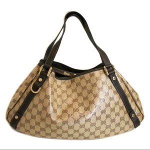 53181 1 Louis Vuitton Maje Body Bag Damier Jean Canvas Brown