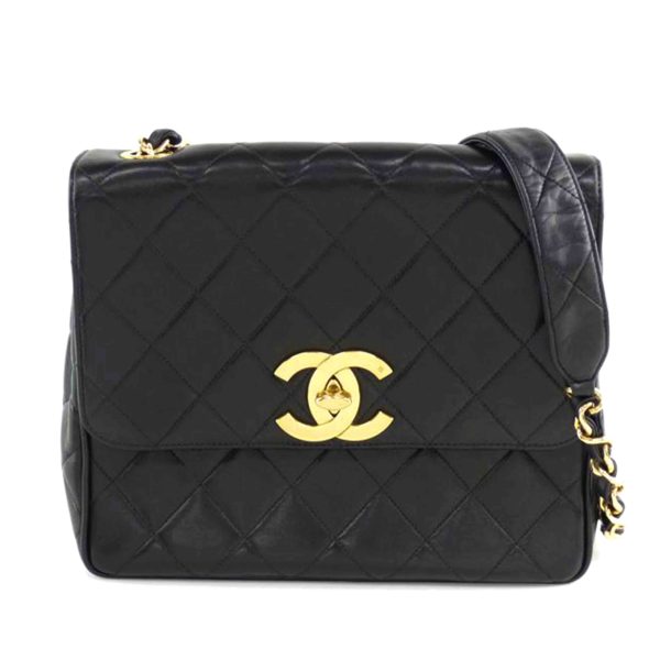 53211 1 Chanel Decaco Column Skin Chain Shoulder Bag