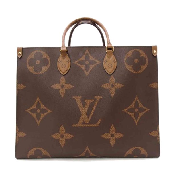 53242 1 Louis Vuitton On the Go GM Tote Bag Monogram Reverse