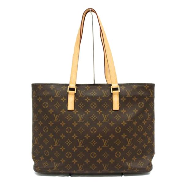 53358 1 Louis Vuitton Luco Monogram Tote Bag Brown